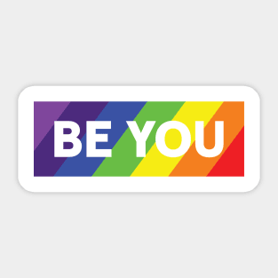 BE YOU LGTBI Sticker